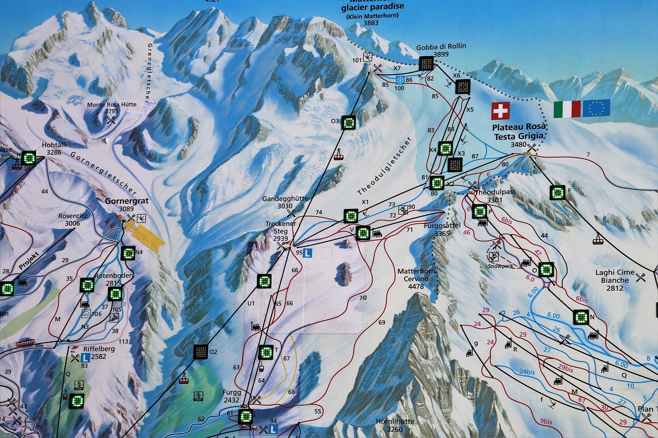 スキー場マップ